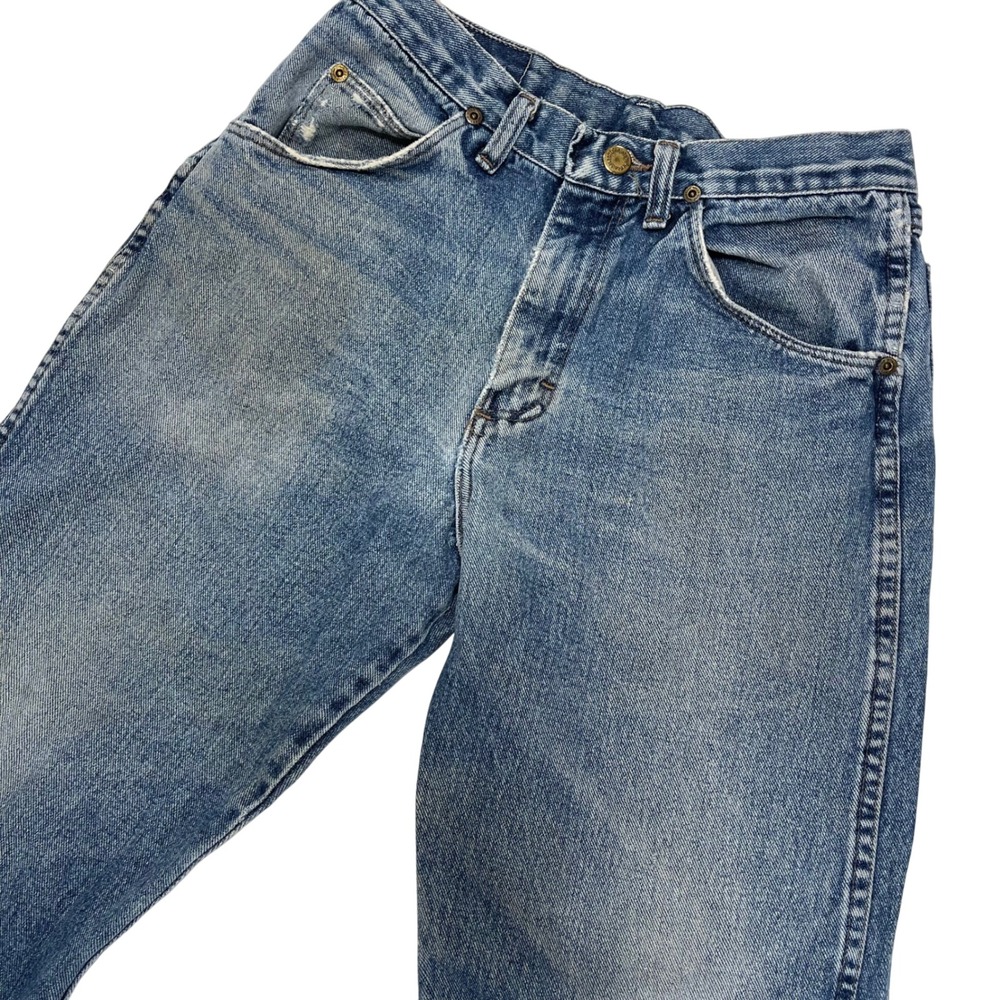 Wrangler Jeans Men's Relaxed Fit Denim Blue Vintage 30x30 USA